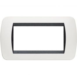 PLATE LIVING INTERNATIONAL 4 PLACES WHITE