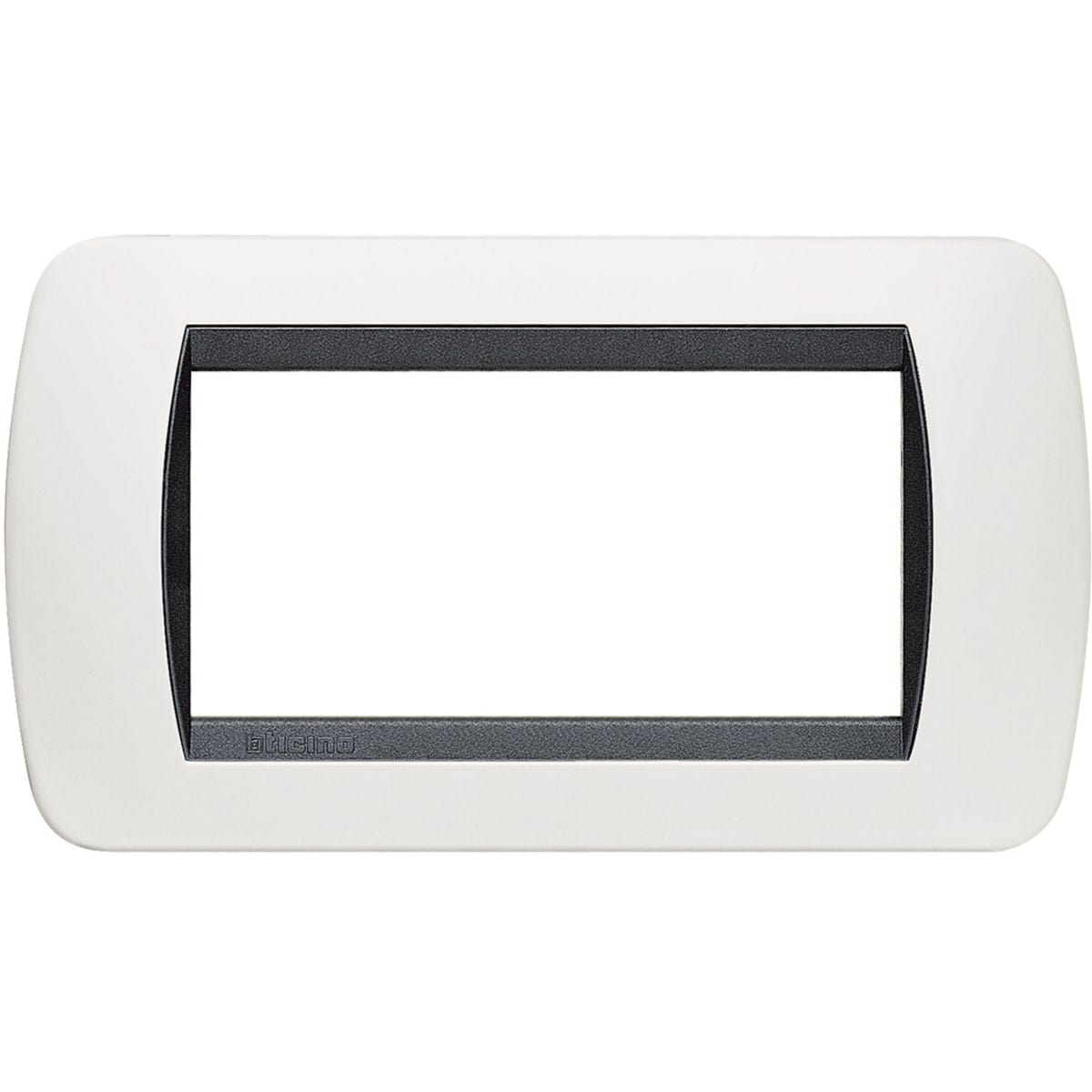 Bricocenter PLATE LIVING INTERNATIONAL 4 PLACES WHITE