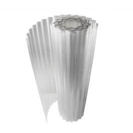 CORRUGATED POLYESTER ROLL 1X5MT NEUTRAL
