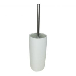 FLOOR CERAMIC TOILET BRUSH WHITE - KELLY
