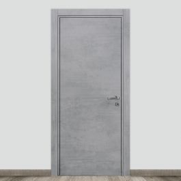 REVERSIBLE NAOS DOOR 210 X 80 CEMENT COLOUR