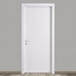 VEGA REVERSIBLE HINGED DOOR 210 X 80 WHITE LACQUERED