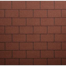 CANADIAN ROOF TILE RECT 34X100 RED MQ2.32