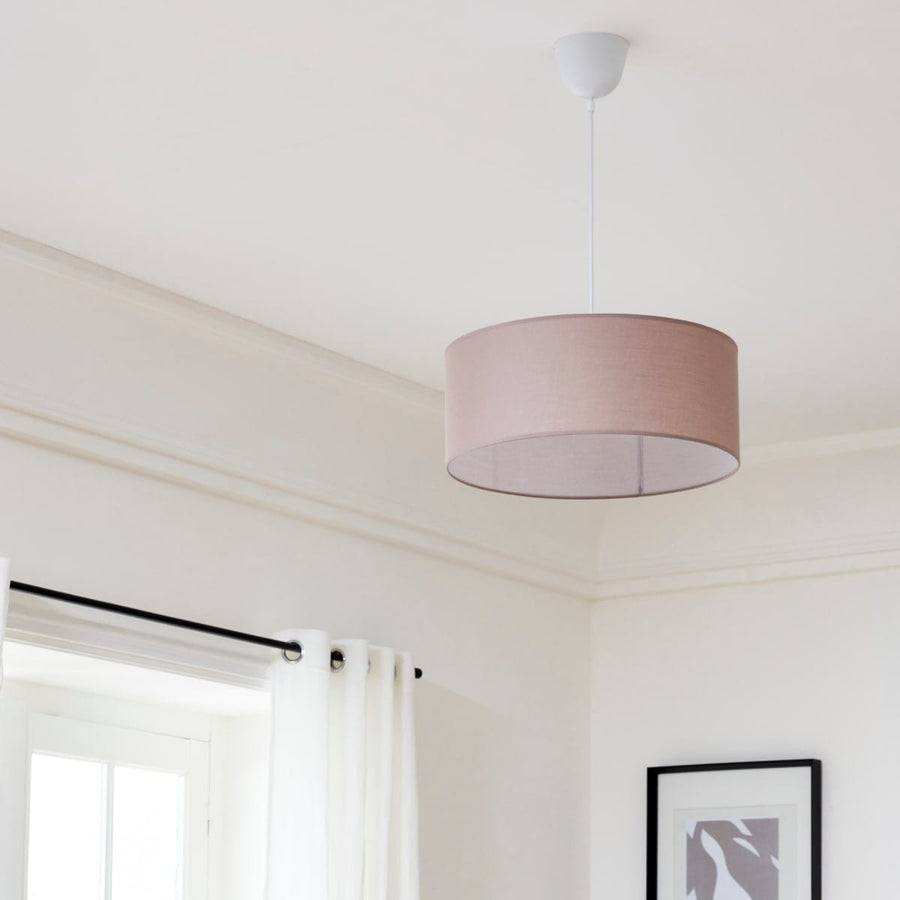 Bricocenter SITIA CHANDELIER FABRIC DOVE GREY D48 3XE27=60W