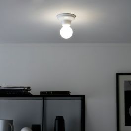 GOTEO CEILING LIGHT PLASTIC WHITE D12 E27=40W