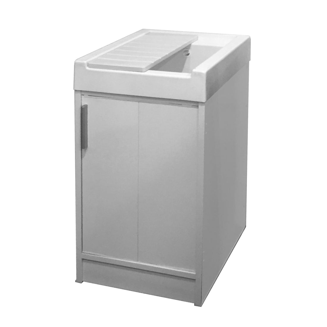 VANITY UNIT UP 1 DOOR W 45 D 50 H 84 CM RESIN WHITE