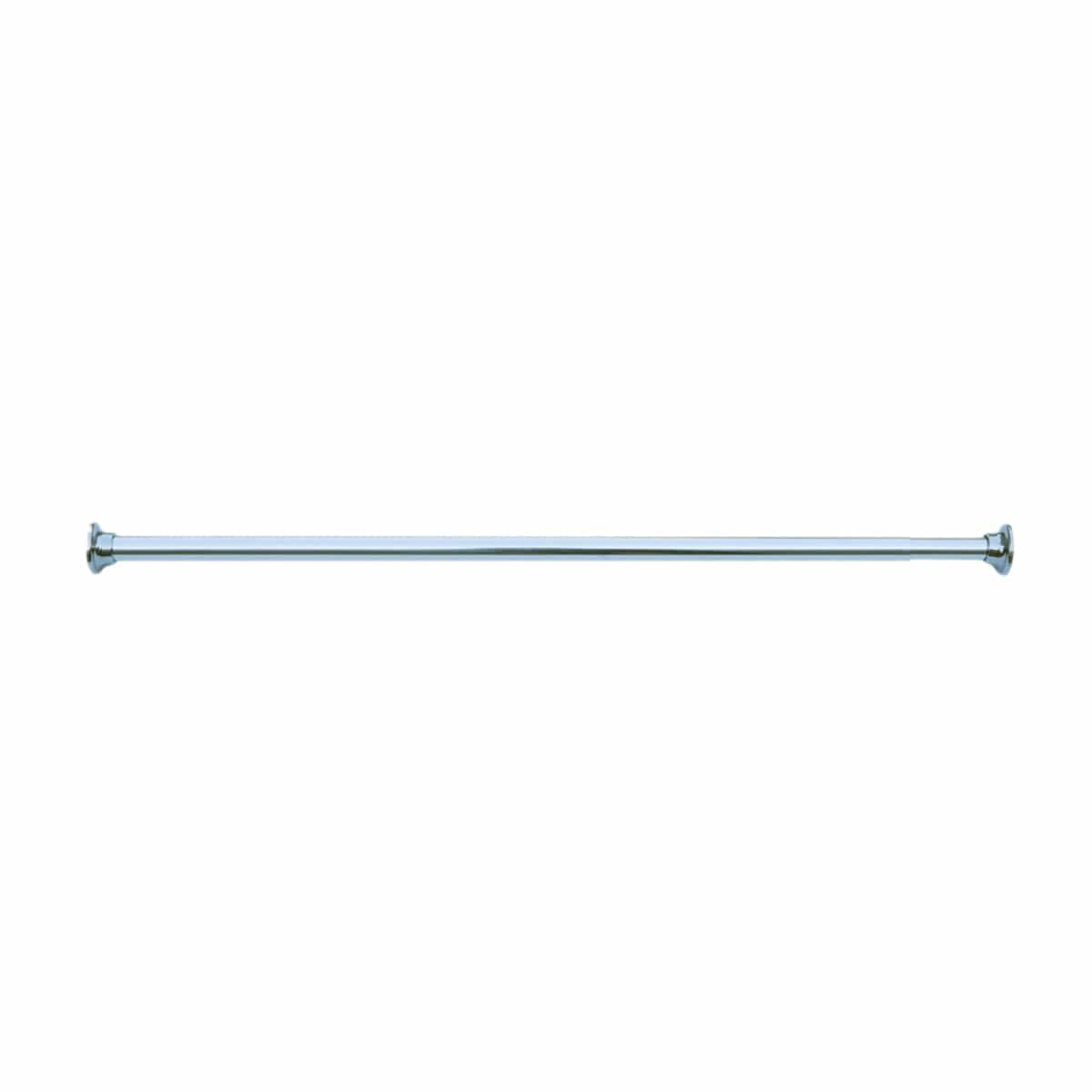 Bricocenter SHOWER CURTAIN ROD EXTENDABLE 1 SIDE L 75-135 CM CHROME