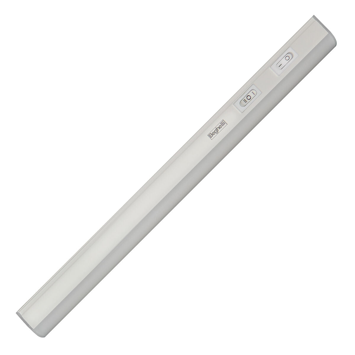 Under-cabinet batten light, white aluminium, 30 cm, LED 4W 380lm CCT