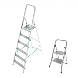 DRAGONFLY LADDER 6 STEPS AND STABILO STOOL 2 STEPS