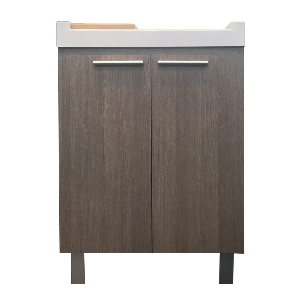 CABINET WASHBASIN MAVI L 60 P 50 H 84 CM WOOD ESSENCE RESIN BASIN