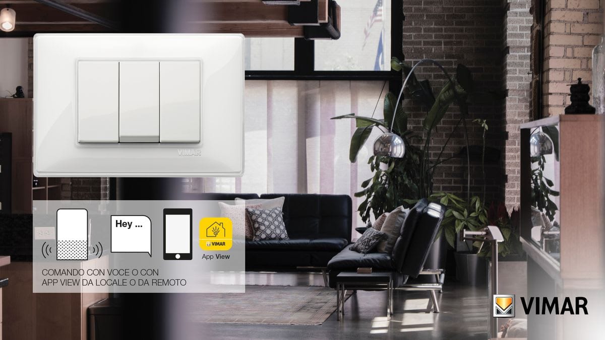 Bricocenter DEVIATORE CONNESSO IOT BIANCO  X SERIE PLANA VIMAR