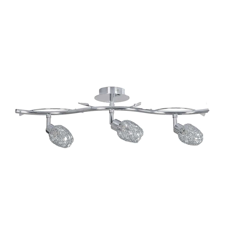 Bricocenter ADRIANA SPOTLIGHTS METAL CHROME 3XG9=28W