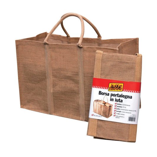 Bricocenter JUTE BAG FOR FIREWOOD