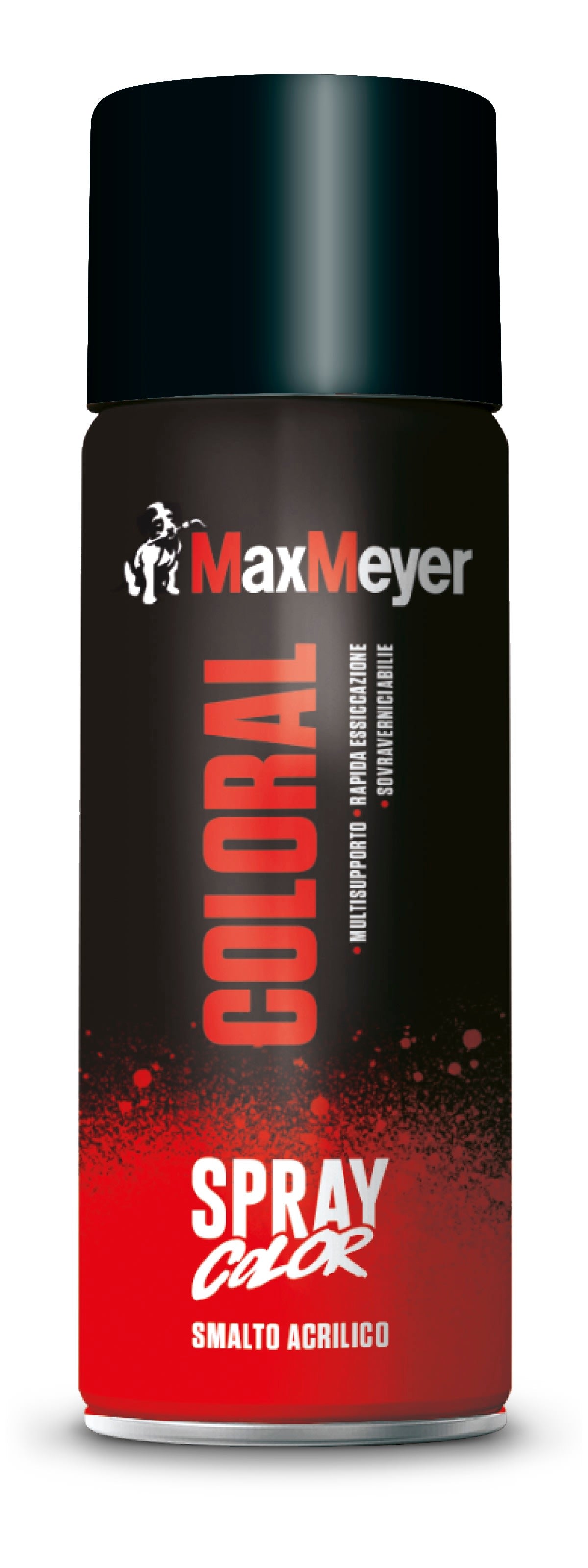 SPRAY COLOUR RAL 9005 MATT BLACK ML 400