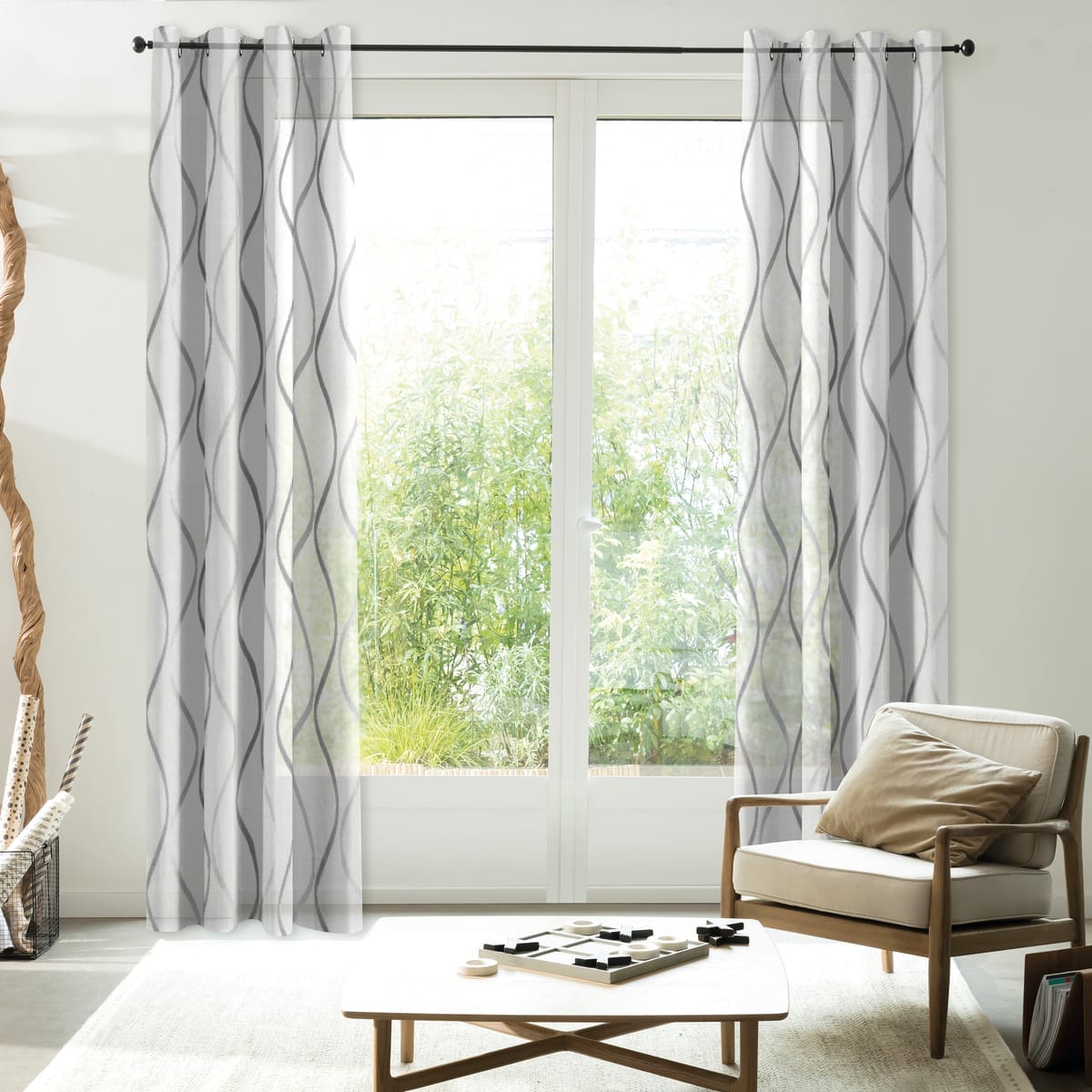 Bricocenter BEIGE FILTER CURTAIN 140X280 CM WITH EYELETS