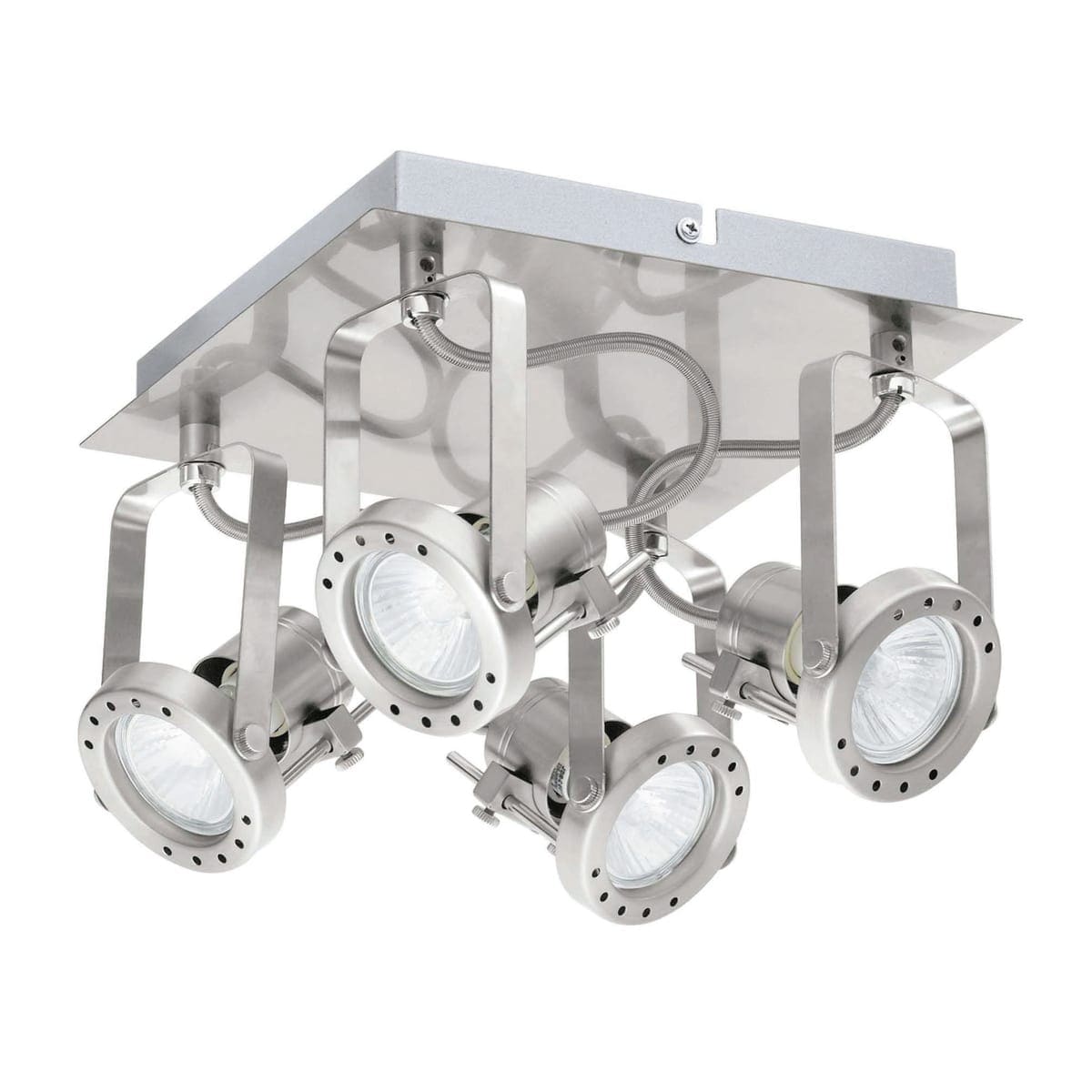 Bricocenter TECHNIC SPOTLIGHTS SATIN CHROME 4XGU10=10W