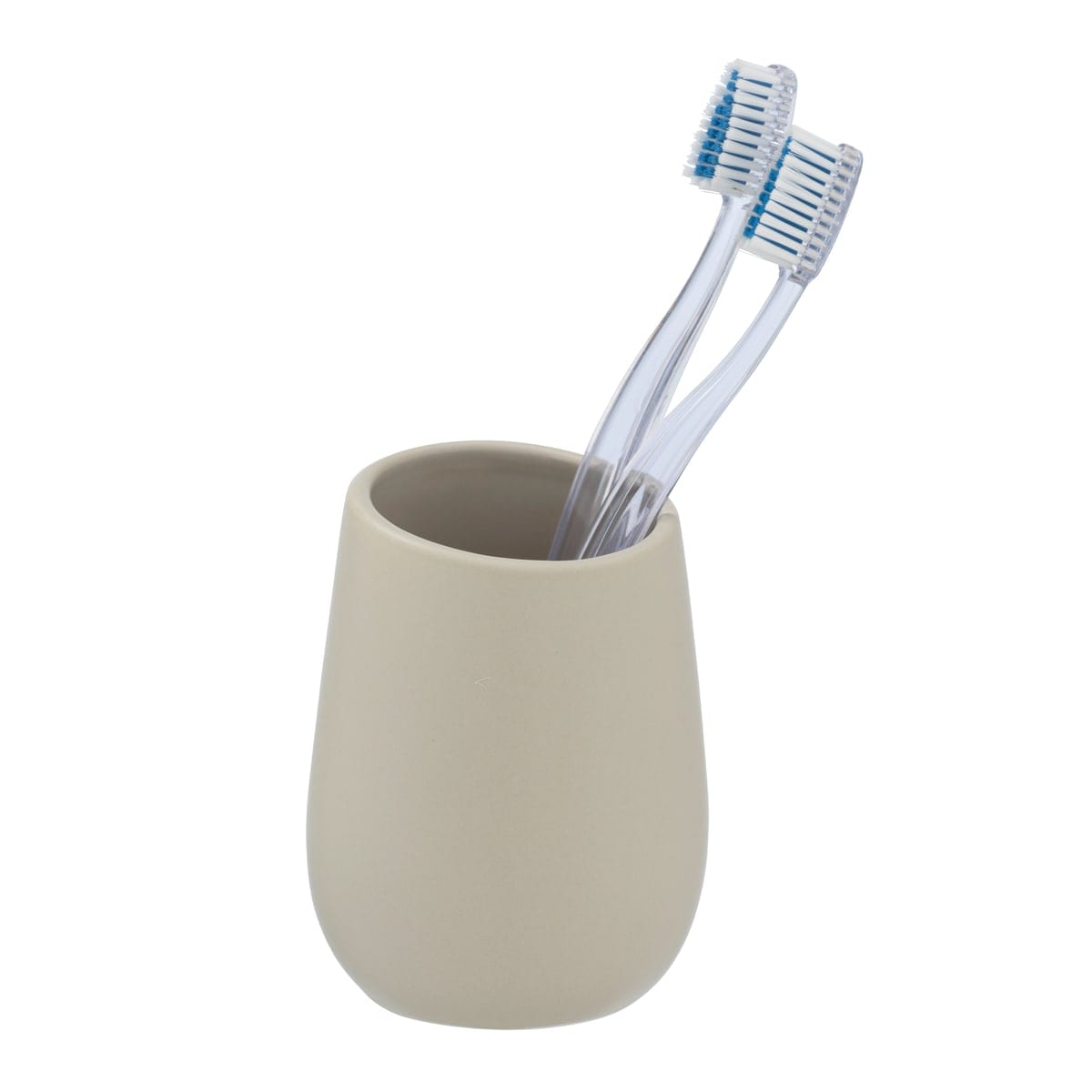 Bricocenter TOOTHBRUSH HOLDER BADI SERIES CERAMIC BEIGE