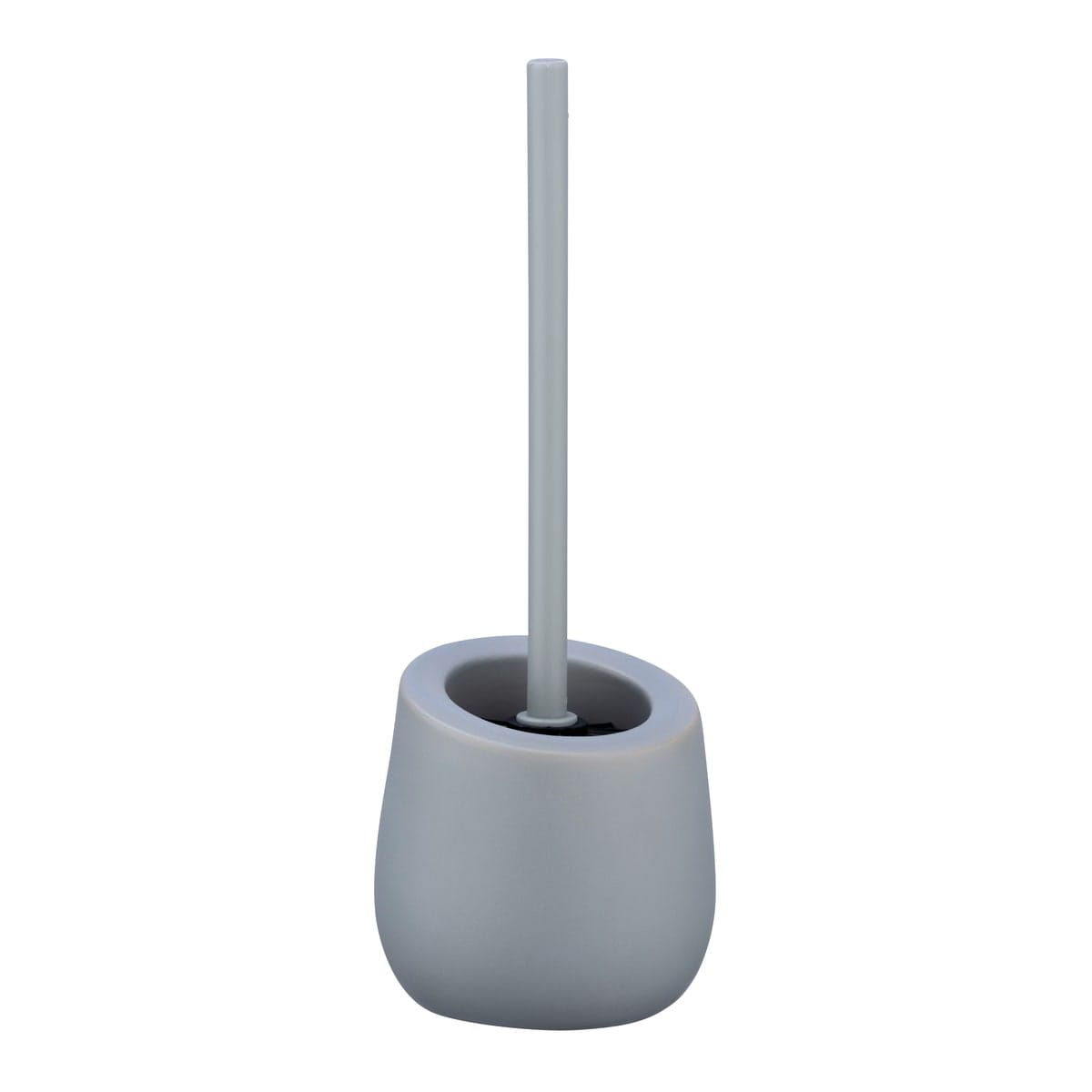 BADI SERIES COUNTERTOP TOILET BRUSH HOLDER CERAMIC GREY