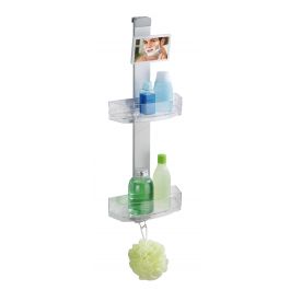 SHOWER HOLDER WITH ANTI-FOG MIRROR - PREMIUM