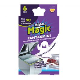 6 DEO GHOSTS FOR DUSTBINS AND SHOE RACKS