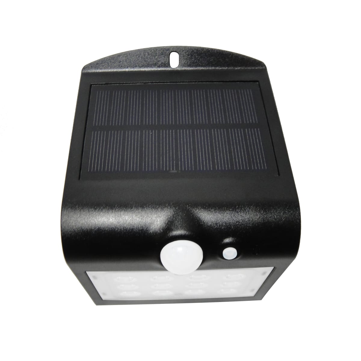 Bricocenter KANO SOLAR WALL LIGHT PLASTIC BLACK D7.9 H14.5 CM LED 9.6W NATURAL LIGHT WITH MOTION SENSOR