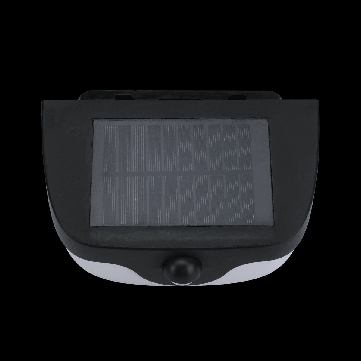 Bricocenter SOLAR WALL LIGHT PLASTIC BLACK 20X13.3X12 CM LED 4.5W NATURAL LIGHT WITH MOTION SENSOR