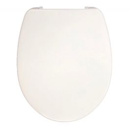 STANDARD WC SEAT SUPERMASSIVE SOFT CLOSE TOP RELEASE WHITE THERMOSETTING