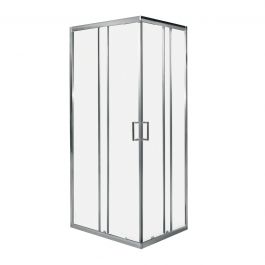 MAYEN CORNER SHOWER STALL 68-80 88-100 H190 CHROME TRASP 6MM