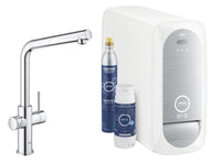 GROHE BLUE HOME STARTER KIT PURE MINTA - SPOUT L - FILTRATION SYSTEM TO SUPPLY WATER