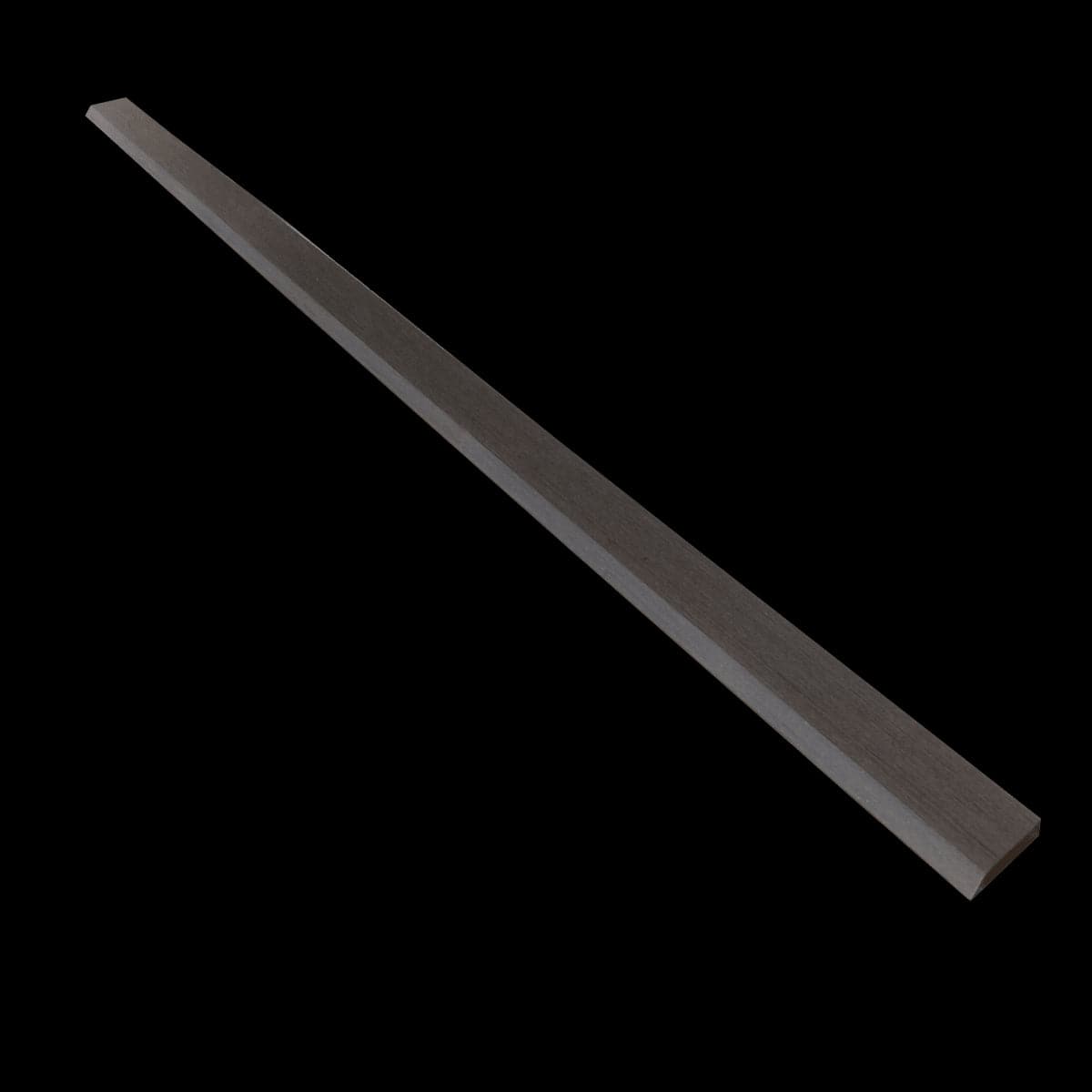 Bricocenter GREY END STRIP FOR KYOTO NATERIAL COMPOSITE PLANK 240X5.5 THICKNESS 1.5