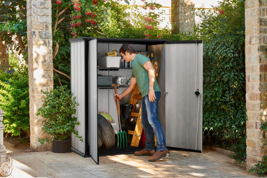 Bricocenter PORTATTREZZI IN DUOTECH HIGH STORE 140x73,6x170,4h