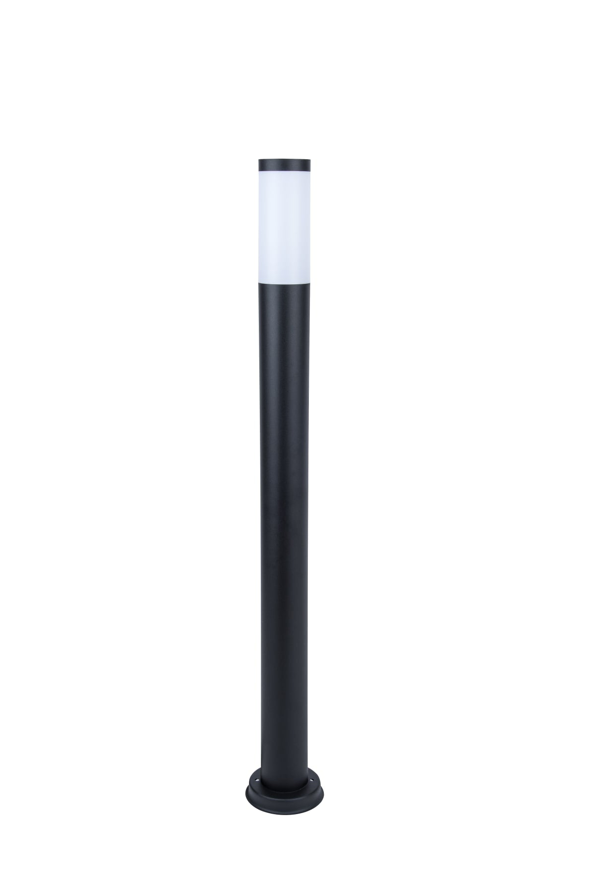 BLACK PLASTIC TRAVIS STREETLIGHT 100CM E27=40W IP44