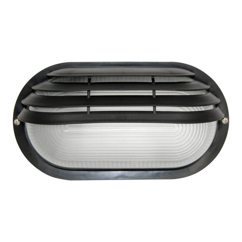 CESENA PLASTIC WALL SCONCE BLACK 27X12X15CM E27=60W IP54