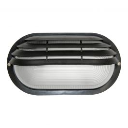 CESENA PLASTIC WALL SCONCE BLACK 27X12X15CM E27=60W IP54