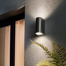 KOFU ALUMINIUM LIGHT fixture GREY 15.2X9.3x6.9 CM 2xGU10=35W IP44