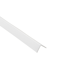 PVC 25X20X1MMM MATT WHITE 'L' ANGLE PROFILE