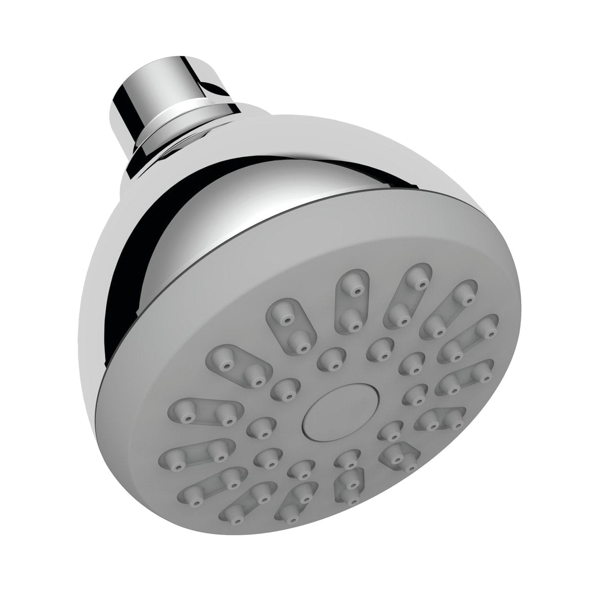 Bricocenter IVONA ABS SHOWER HEAD DIA 10 CM 3 JETS CHROME/LIGHT GREY