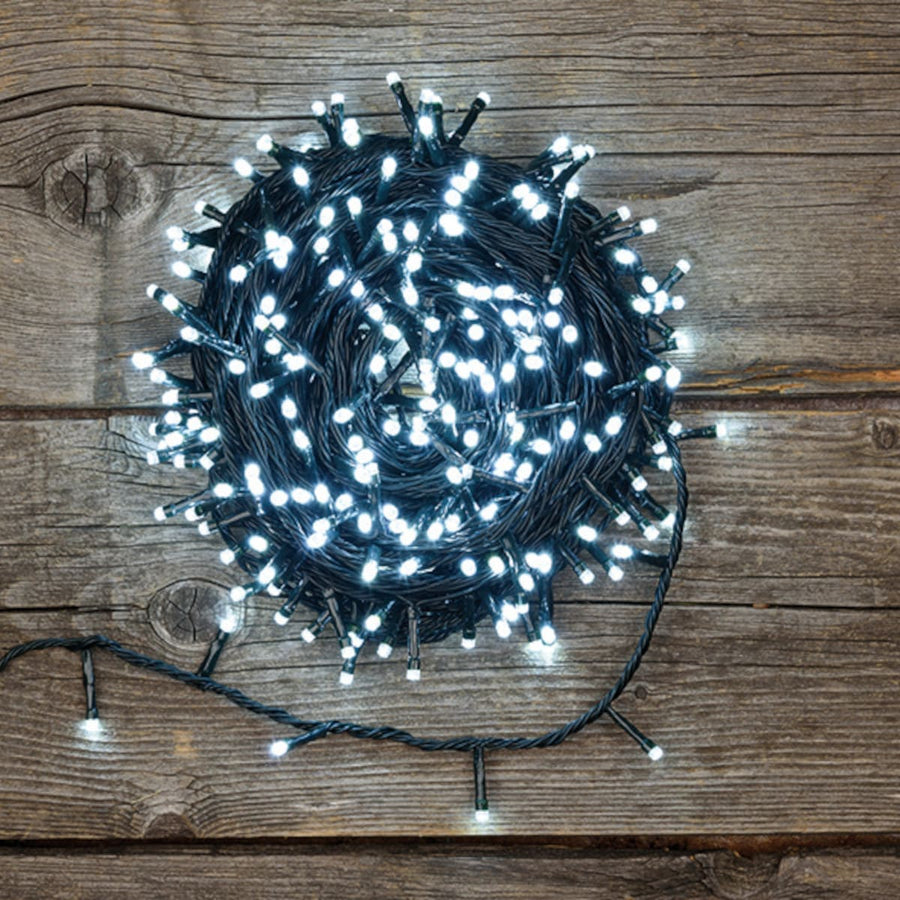 Bricocenter 300 led light chain cold light 12.5m