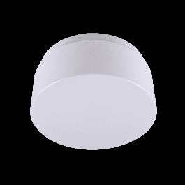 WHITE PLASTIC BATHROOM CEILING LIGHT 25 CM 2xE27=12W IP44