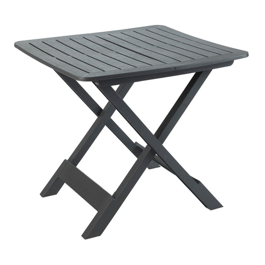 Bricocenter TAVOLO TEVERE 80x72CM ANTRACITE