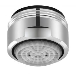 CHROME PLATED AERATOR MALE CONNECTION M24X1 EASY CLEAN WATER SAVING