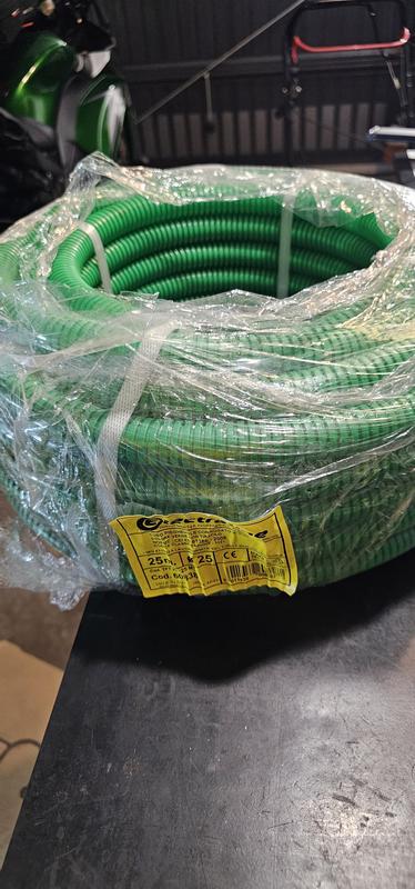 Green Corrugated Tube for TV and S Systems