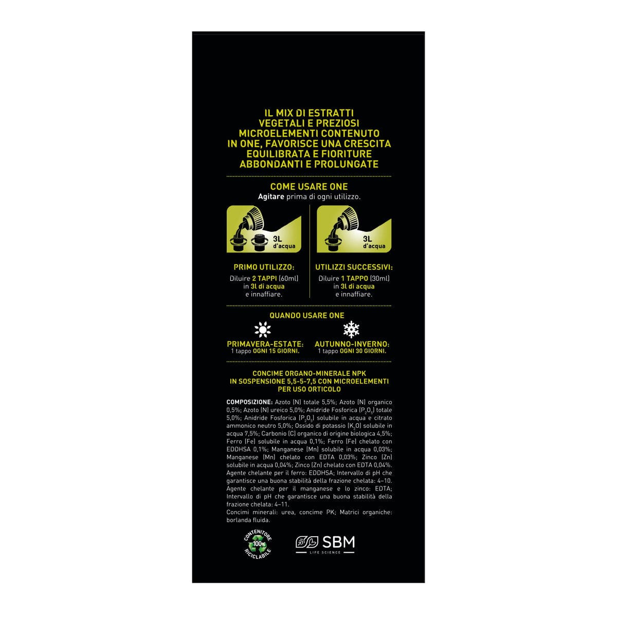Bricocenter UNIVERSAL LIQUID FERTILISER 1 LT ONE