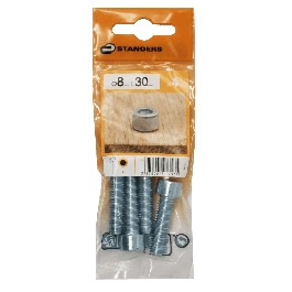 8 X 30 MM HEX HEAD BOLT IN A