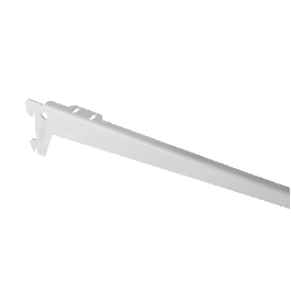 PAIR OF CORNER SHELVES 38 CM WHITE SPACEO