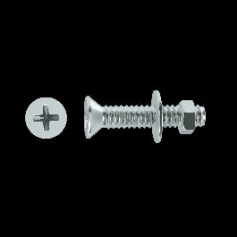 3 X 10 MM COUNTERSUNK HEAD BOLT PH. NUT