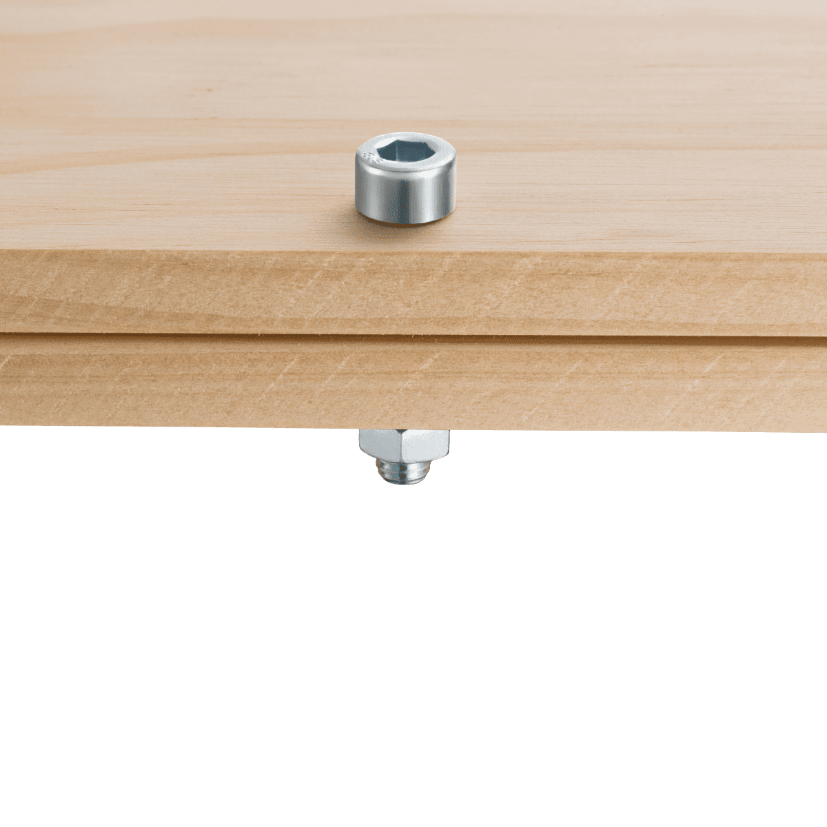 4 SCREWS T.CYLINDRICAL HEX. A.ZINC. 8X60 A
