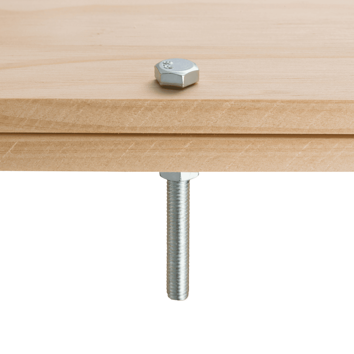 4 X 16 MM HEXAGON HEAD BOLT, NUT, 2 STEEL WASHERS, 25 PIECES