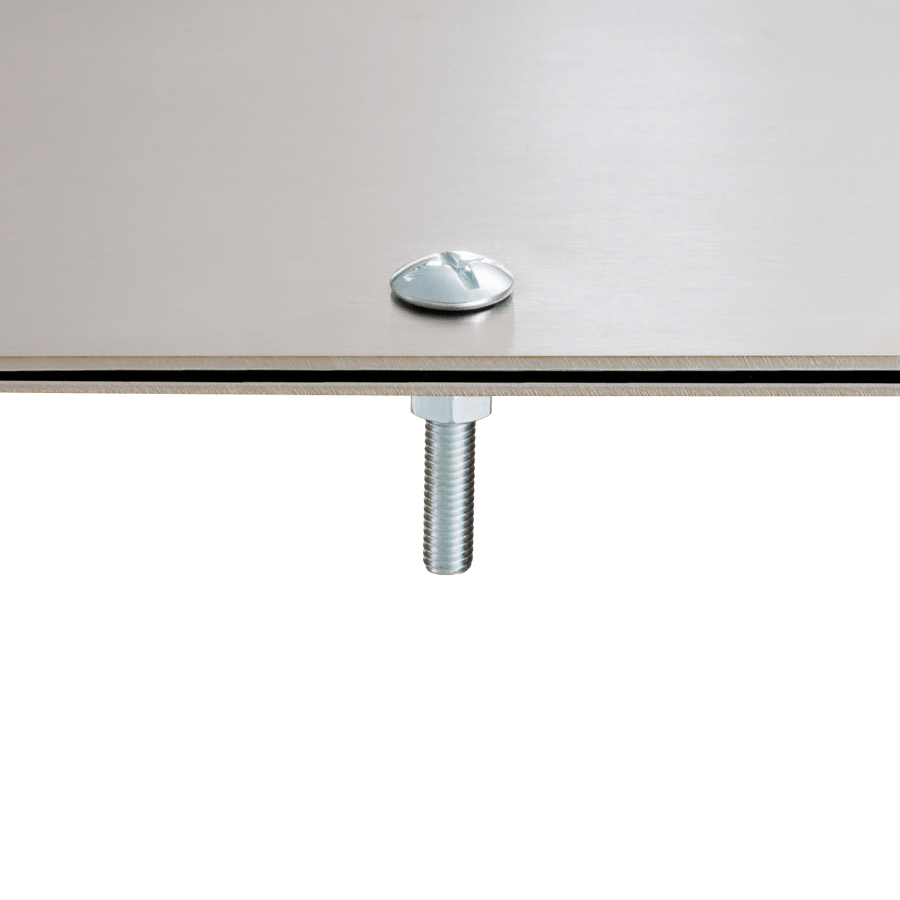 6 X 40MM CROSS DOMED HEAD BOLT, STEEL NUT AND WASHER, 50 PIECES