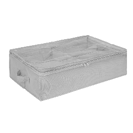 SHOE CASE 56X36X16 CM SPACEO TNT GREY
